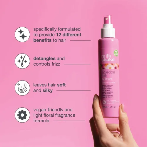 Miniatura 3 de milk_shake Tratamiento Capilar Sin Enjuague Incredible Milk para Todo Tipo de Cabello