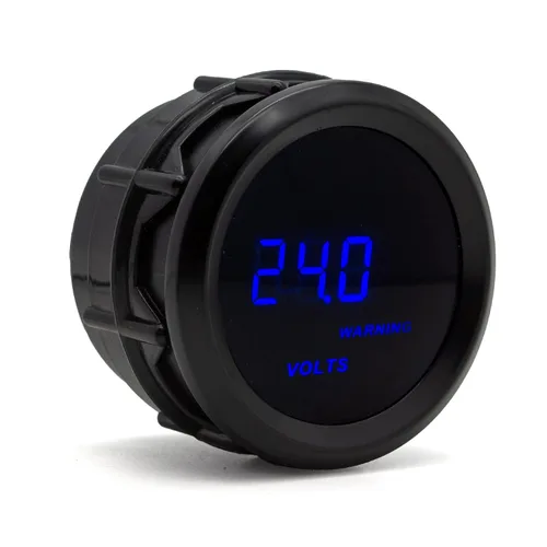 Miniatura 10 de Medidor digital para automóvil de 2.047 in con LED azul (temperatura del aceite 104-302F)
