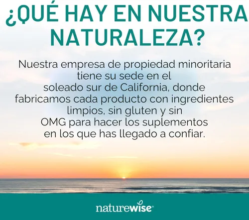 Miniatura 9 de NatureWise Aceite de pescado Omega 3, 500 mg de Omega 3 por porción, 300 mg de EPA y 200 mg de DHA, de origen sostenible para pureza, sabor a limón