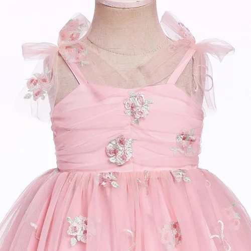 Miniatura 71 de IMEKIS Vestido de princesa de cumpleaños para niña pequeña, confeti brillante, bohemio, arco iris, pastel, sesión de fotos, traje para 1-6T