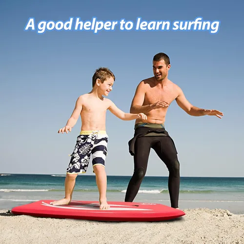 Miniatura 7 de Bo-Toys Tabla de bodyboard ligera con núcleo EPS Rojo