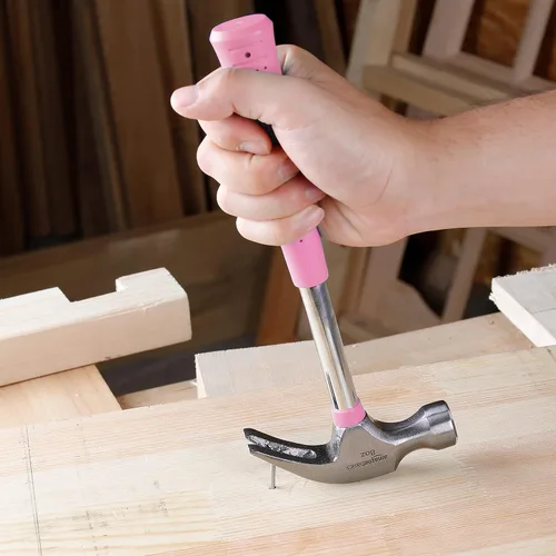 Miniatura 6 de Amazon Basics Martillo de 8 oz, rosa