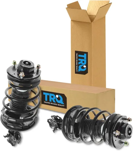 Miniatura 199 de TRQ Conjunto de Amortiguador y Resorte Delantero Cargado con Resorte Helicoidal Pre-ensamblado Compatible con Jeep Cherokee Limited AWD 14-22 Sin