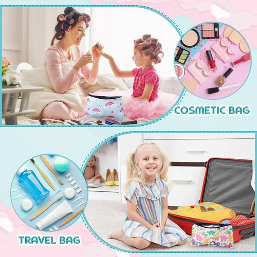 Miniatura 5 de Ctosree Estuche para lápices con cremallera de dibujos animados para niños y niñas, regalo de regreso a clases, lindo dinosaurio, unicornio
