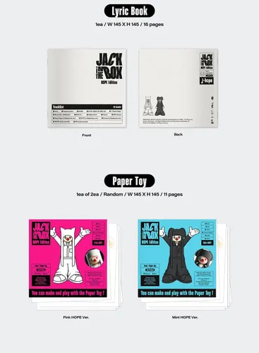 Miniatura 2 de (NO WEVERSE SHOP PRE ORDER) J-HOPE JACK IN THE BOX 1st Solo Single Album (HOPE EDITION Ver.) K-POP SEALED
