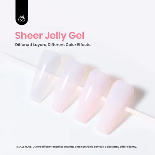 Miniatura 438 de Beetles - Esmalte de uñas de gel marrón – 0.5 onzas líquidas de esmalte de gel marrón oscuro, lámpara LED UV para uñas, regalo de manicura para I