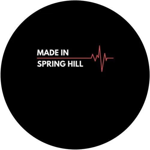 Miniatura 3 de Made In Spring Hill Kansas Place Of Birth Hometown PopSockets Swappable PopGrip