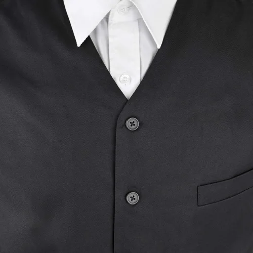Miniatura 8 de boxed-gifts Umo Lorenzo Men Formal Suit Vest Polly Twill with Adjustable Waistband.