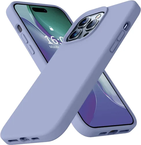Miniatura 49 de Funda compatible con iPhone 13 de 6.1 pulgadas, de silicona líquida premium [forro de microfibra suave antiarañazos], goma de gel, protección Uva