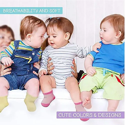 Miniatura 5 de Little Me 20-Pack Newborn Baby Infant Toddler Unisex Socks For Baby Girl or Boy 0-12 12-24 Months Assorted Size Pack