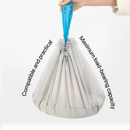 Miniatura 4 de Bolsas de basura reemplazadas Neakasa - 2 rollos, bolsas de contenedores de basura de gatos para caja de arena M1 de autolimpieza con tapa abierta