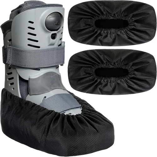 Miniatura 9 de Shyyween 2 piezas de fundas para botas de caminar Air Cam para fracturas médicas, fundas impermeables para botas de yeso, fundas para zapatos