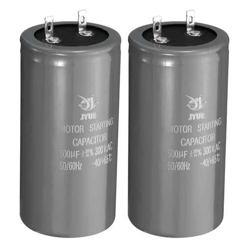 Miniatura 13 de PATIKIL Condensador de arranque del motor, 2 unidades 50uf 300V 50/60Hz CD60 condensador de arranque para aire acondicionado, motor eléctrico