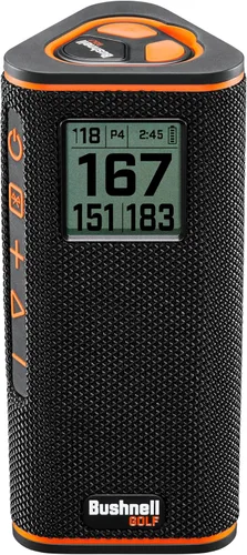 Bushnell Golf Wingman View - Altavoz de golf con distancias GPS