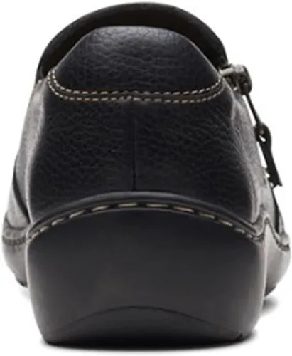 Miniatura 6 de Clarks Mocasín Cora Harbor para mujer, Negro