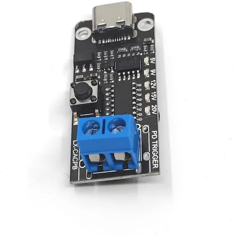 Miniatura 6 de 2 unids USB-C PD QC DC5V 9V 12V 15V 20V voltaje ajustable módulo de disparador de potencia 5A Tipo-C entrada hembra