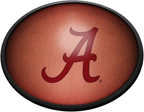 Miniatura 12 de The Fan-Brand NCAA Alabama Crimson Tide: Letrero de pared ovalado con luz – Decoración de fútbol, baloncesto, béisbol y deportes universitarios