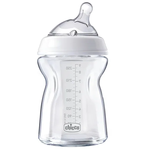 Miniatura 3 de Chicco Botella de cristal Natural Feeling 0Mesi + 8.5 fl oz