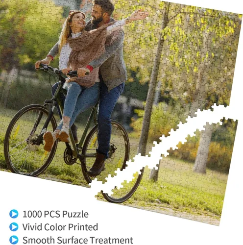 Miniatura 2 de Rompecabezas personalizados a partir de fotos, rompecabezas personalizado de 300/500/1000 piezas, rompecabezas de madera personalizados para adultos