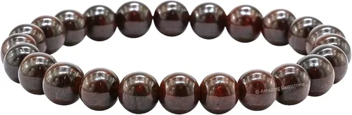 Miniatura 88 de Amazing Gemstone Pulsera de cristal para mujeres y hombres, pulsera de cristal curativo de protección, pulsera elástica con cuentas de piedras