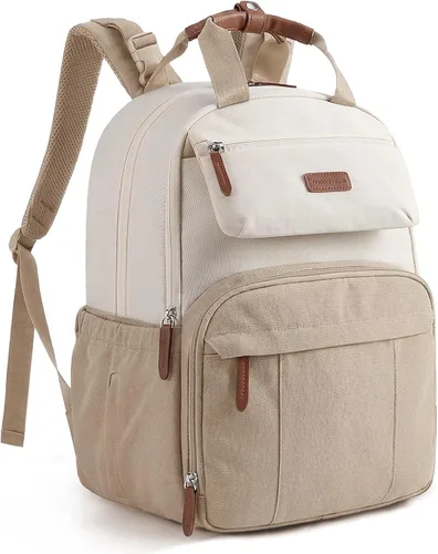 Miniatura 17 de Mommore Mochila para pañales, bolsa de pañales extra grande para 2 niños/gemelos con cambiador para viajes al aire libre, 1-negro, Grande