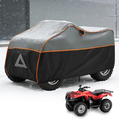 Cubierta ATV para protección contra granizo, 96 pulgadas, resistente 4 ruedas, protección para todo tipo de clima, compatible con Polaris, Honda,