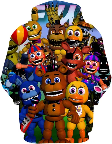 Miniatura 2 de Sudadera con capucha para niños y niñas con estampado 3D, sudaderas con capucha de anime