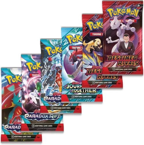 Miniatura 5 de Pokemon TCG: Colección premium de Cynthia’s Garchomp ex - 6 paquetes, pegatinas, promociones