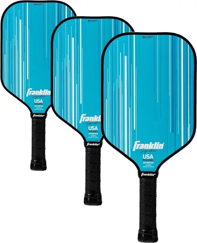 Miniatura 26 de Franklin Sports Paletas Profesionales de Pickleball - Serie Signature Paleta Profesional de Pickleball con Superficie MaxGrit - Paletas de Pro