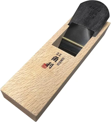 Miniatura 9 de KAKURI Cepillo de mano de 50 mm para carpintería, KANNA cepillo de bloque japonés, herramienta manual de alisado, 9.5 x 2.5 x 2.4 pulgadas, cuerpo