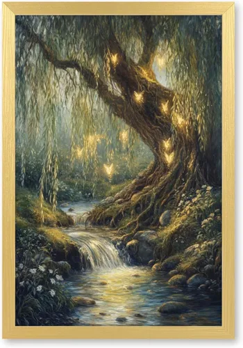 Miniatura 14 de Póster vintage de rana botánica retro, arte de pared de animales para amantes de las plantas, impresión humorística victoriana de rana caballero