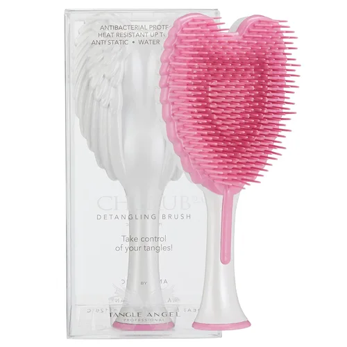 Miniatura 6 de Tangle Angel Cherub - Mini cepillo desenredante para niños, antiestático, suave, desenredante, para cabello húmedo, seco, rizado, grueso, liso u
