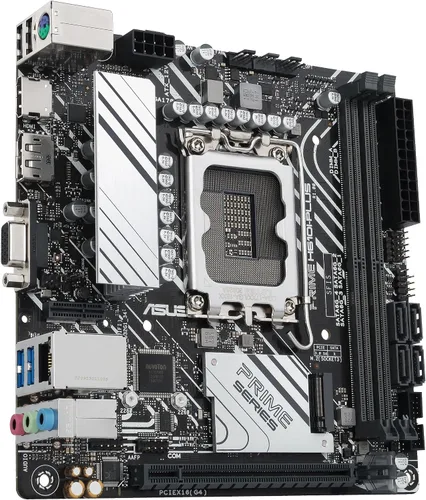 Miniatura 4 de ASUS Prime H610I-PLUS-CSM Placa base Intel H610 (LGA 1700) Mini-ITX con DDR5 5600, PCIe 4.0, ranura M.2, Intel 1 Gb Ethernet, DisplayPort, HDMI