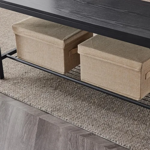 Miniatura 5 de Karl home Juego de mesa de comedor de 4 piezas para 4, juego de sillas de mesa de cocina modernas para espacios pequeños, apartamento, estante