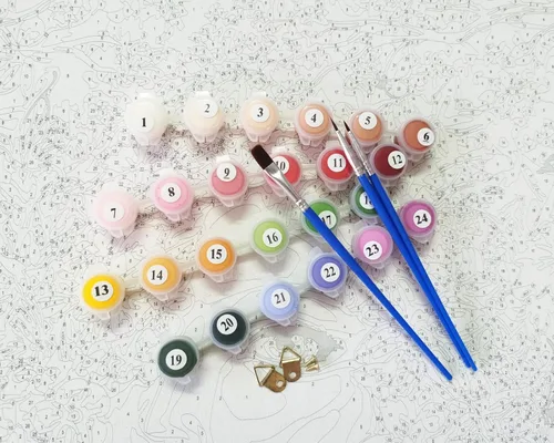Miniatura 4 de LukFun Kit de pintura por números para adultos, pintura por números sobre lienzo, 16 x 20 pulgadas (viaje romántico, sin marco)