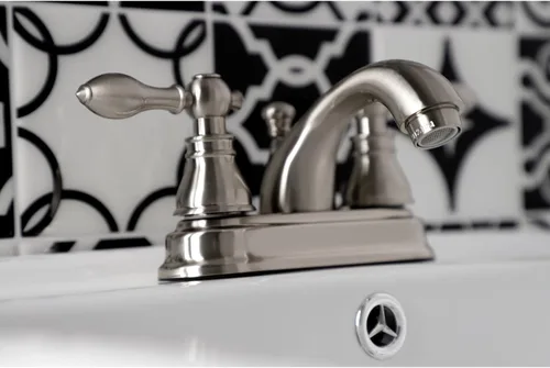 Miniatura 4 de Kingston Brass KB2601ACL American Classic - Grifo de baño central de 4 pulgadas, cromo pulido