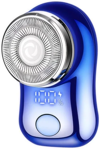 Miniatura 8 de Mini afeitadora eléctrica, portátil y potente maquinilla de afeitar para hombres y mujeres, recargable por USB C, pantalla de alimentación