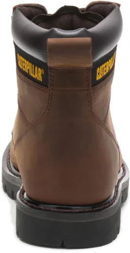 Miniatura 6 de CAT Botas de trabajo Second Shift con punta suave para hombre Marrón oscuro