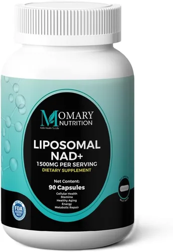 Suplemento liposomal NAD+ | Suplementos NAD mejor calificados para mujeres y hombres con resveratrol y extracto de Knotweed japonés, soporte de
