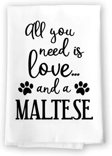 Miniatura 8 de Honey Dew Gifts Toallas divertidas, All You Need is Love and a Golden Retriever, toalla de cocina, decoración de cocina, toalla de cocina multiusos