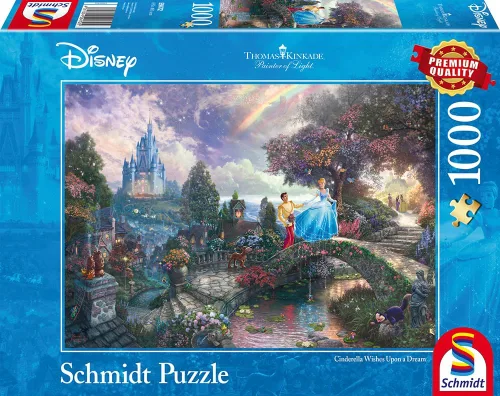 Miniatura 4 de Schmidt Thomas Kinkade: Disney Cenicienta - 1000 piezas Rompecabezas para adultos A partir de 12 años