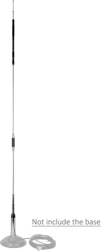 Miniatura 3 de Antena de radio móvil de banda cuádruple 32.8 ft/19.7 ft/6.6 ft/27.6 in 29MHZ/50MHZ/144MHZ/430MHZ para YAESU FT-8900R TYT TH-9800 QYT KT-980 Plus
