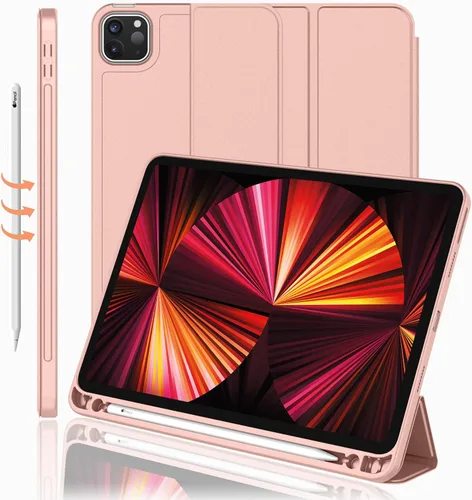 Miniatura 11 de iMieet Funda para Nuevo iPad Pro de 11 Pulgadas 2022 (4ª generación)/2021 (3ª generación) con portalápices