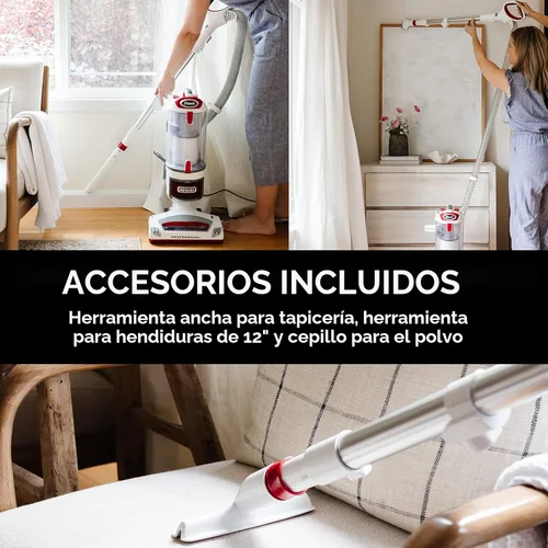 Miniatura 7 de Shark NV501 Rotator Professional Lift-Away - Aspiradora vertical profesional extraíble con filtro HEPA, dirección giratoria, faros LED, herramienta