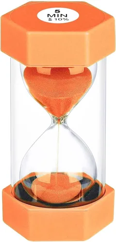 Miniatura 30 de Reloj de Arena con Temporizador de Arena de 1 Minuto, Reloj de Arena Irrompible, SandWatch de Plástico de 1 Min, Reloj De Arena 1 Minutos, Reloj