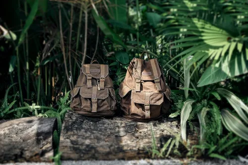 Miniatura 45 de Gootium 21101 - Mochila de lona gruesa de alta densidad