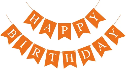 Miniatura 10 de Hooqict Cartel de feliz cumpleaños negro para telón de fondo, decoraciones de cumpleaños negras para hombres y mujeres, suministros de fiesta