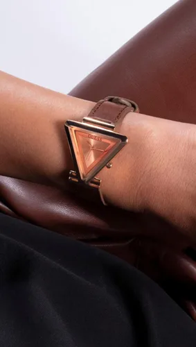 Miniatura 3 de Guess Reloj para mujer de 1.339 in - Correa de dos tonos esfera de oro rosa caja en tono oro rosa
