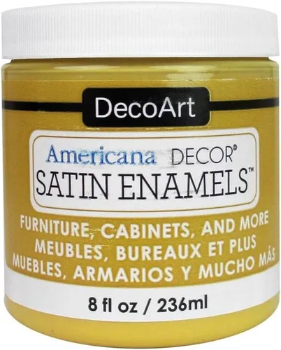 Miniatura 16 de DecoArt Americana Decor ADSA02 - Pintura acrílica esmaltada satinada, color blanco puro, ADSA02, 8 onzas líquidas, tarro (paquete de 3)