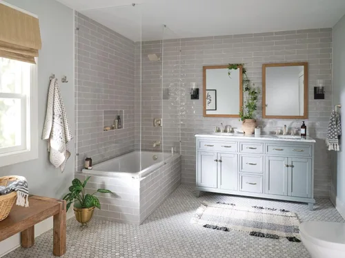 Miniatura 2 de Moen Voss Gancho Doble para Bata de Níquel Cepillado para Baño, Perchero de Metal Montado en Pared para Toallas o Batas, YB5103BN